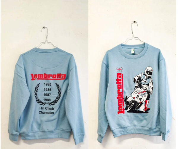 Sweatshirt / Sudadera "Lambretta Hill Climb Champion"